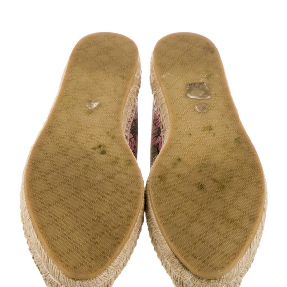 Gucci Bengal Print Coated Canvas Espadrilles - Picture 2 of 6